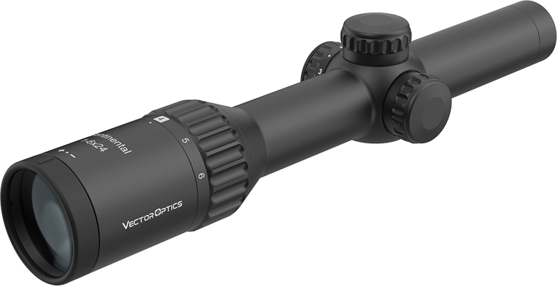 Vector Optics Continental x6 1-6x24 Fiber HD SFP Hunting Scope