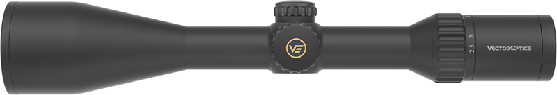 Vector Optics Continental x6 2.5-15x56 Fiber HD SFP Hunting Scope