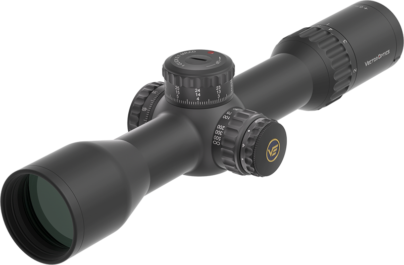 Vector Optics Continental x6 2-12x44 CTR HD FFP Scope