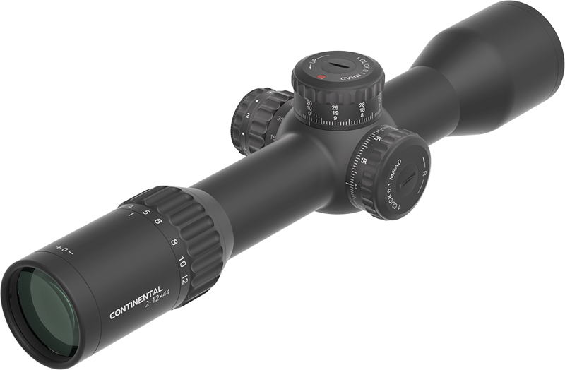 Vector Optics Continental x6 2-12x44 CTR HD FFP Scope