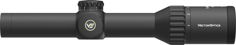 Vector Optics Continental x6 1-6x24i Fiber HD SFP Tactical Scope