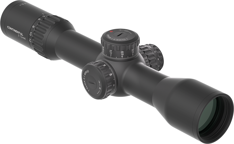 Vector Optics Continental x6 2-12x44 CTR HD FFP Scope