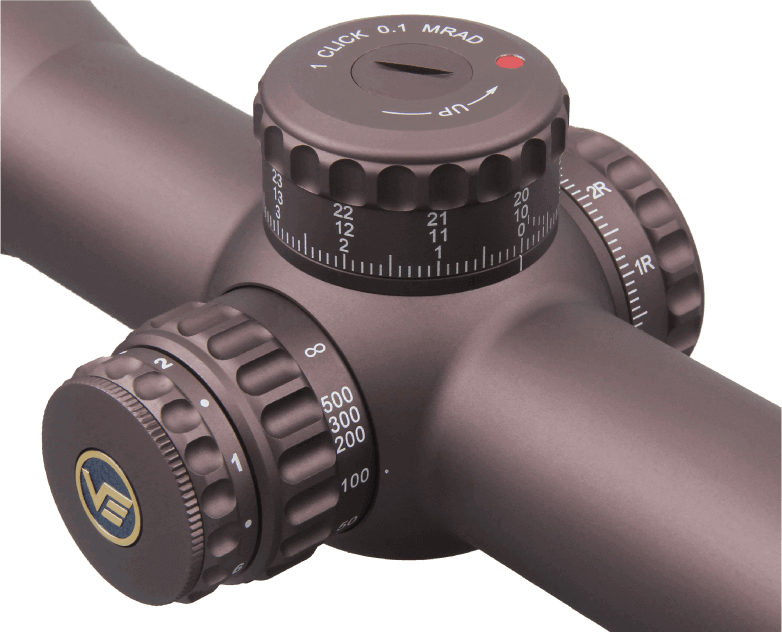 Vector Optics Continental x6 4-24x56 Coyote FDE HD FFP Scope