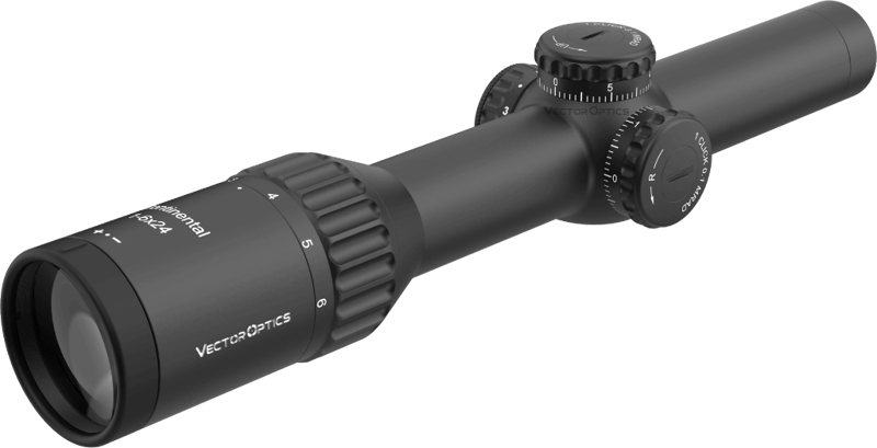 Vector Optics Continental x6 1-6x24i Fiber HD SFP Tactical Scope
