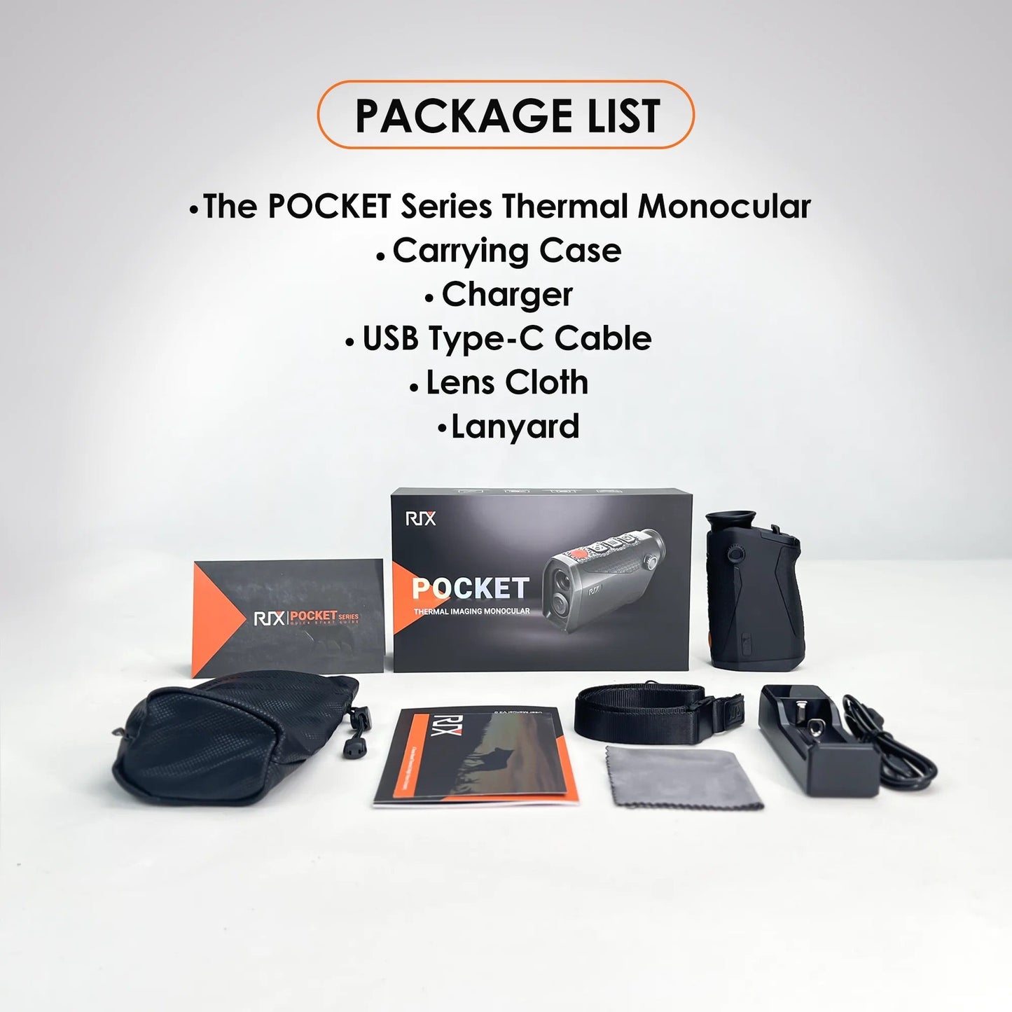 RIX Pocket K2 256 × 192 9mm Termisk monokikare