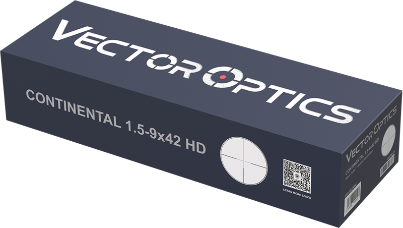 Vector Optics Continental x6 1.5-9x42 G4 HD SFP Hunting Scope