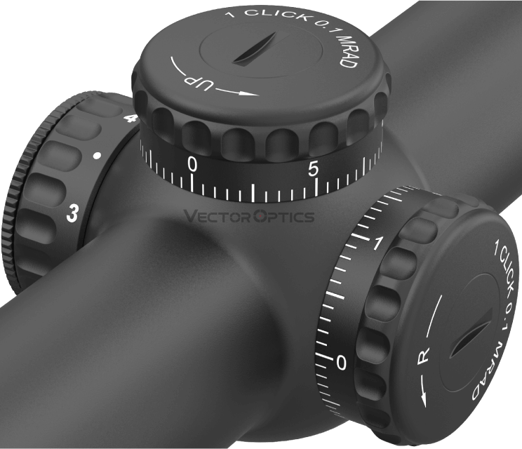 Vector Optics Continental x6 1-6x24i Fiber HD SFP Tactical Scope