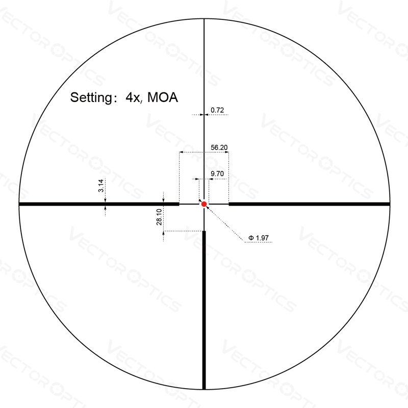 Vector Optics Continental x8 1-8x24 ED SFP Hunting Scope