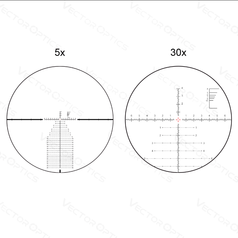 Vector Optics Continental x6 5-30x56 VEC-MBR HD FFP Scope