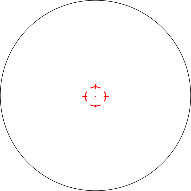 Vector Optics Paragon 1x18 X-Mini Prism Scope