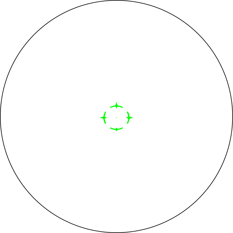 Vector Optics Paragon 1x18 X-Mini Prism Scope