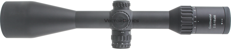 Vector Optics Continental x6 2.5-15x56 G4 HD SFP Hunting Scope