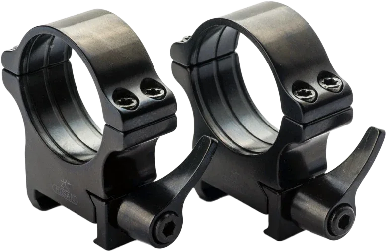 Rusan Weaver rings snabbfästen - 30 mm, quick-release, H8 - Nordic Aim AB