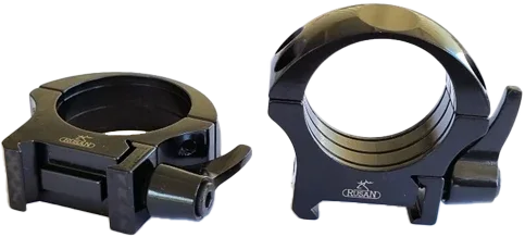 Rusan Picatinny rings snabbfästen - 30 mm, quick-release, H20 - Nordic Aim AB