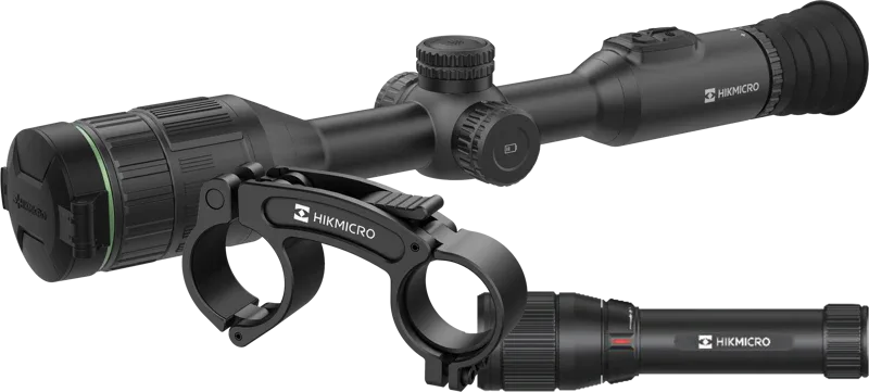 Kit Hikmicro Alpex A50E 4K Tube Scope w bracket and IR Torch 940NM - Nordic Aim AB