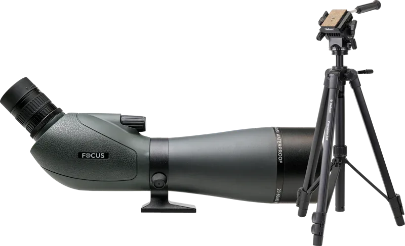 Kit Focus Viewmaster 20-60x80 with Velbon VM638 - Nordic Aim AB