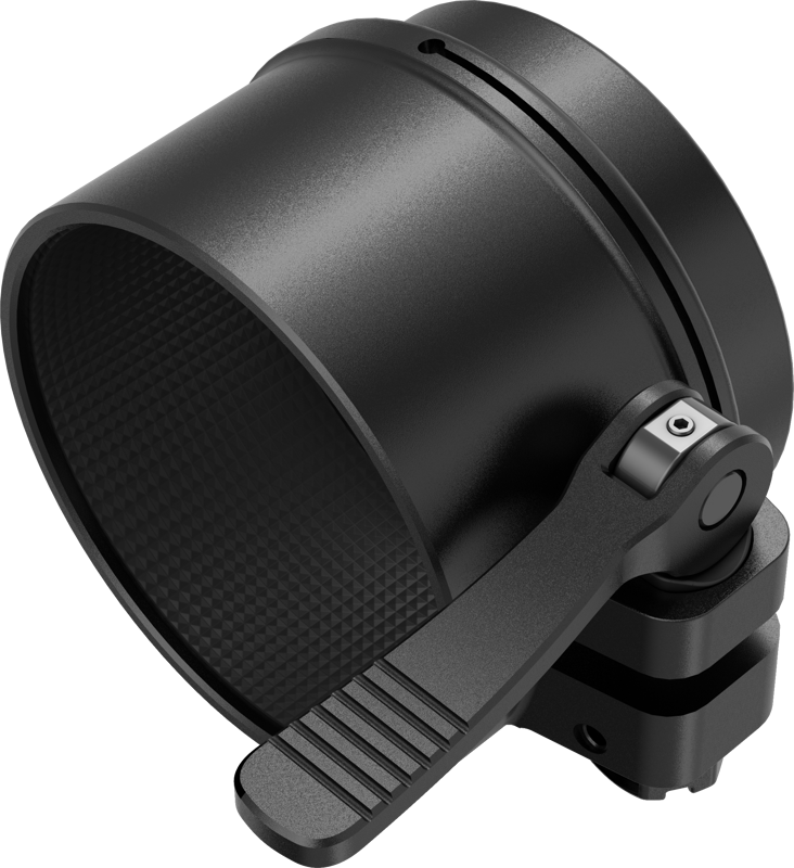 Adapter som gör det enkelt att fästa ditt termiska Thunder 2.0 Cliponpå ditt befintliga sikte.