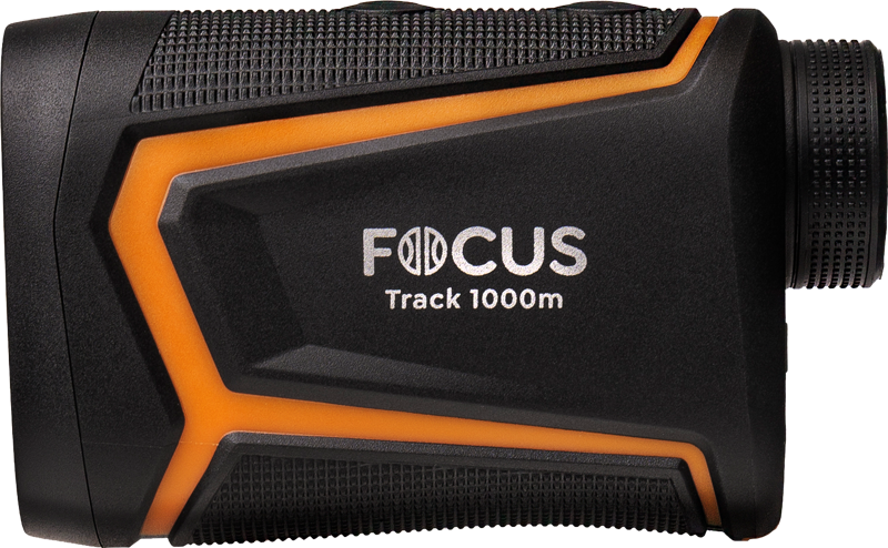 Focus Track RF 1000 är en liten och behändig avståndsmätare av hög kvalitet som kan mäta avstånd upp till 1000 meter. Avståndsmätaren har ett stort synfält