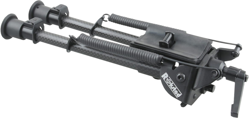 Vector Optics RokStad Carbon Fiber bipod 9-13.5” Swivel Spring Retractable