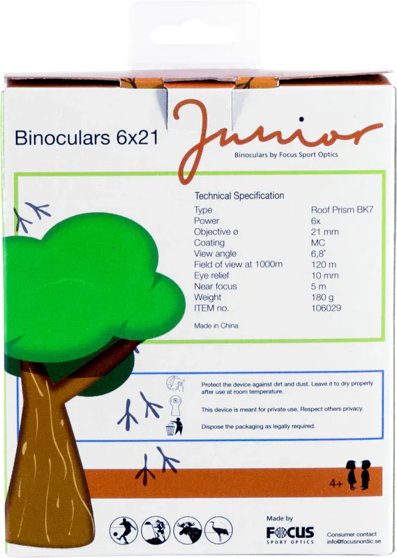 Focus Junior 6x21 Blue/Grey - Nordic Aim AB