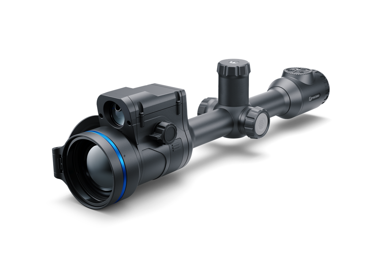 Pulsar Thermion 2 XP60 Pro LRF erbjuder en 640×480‑sensor med 60 mm‑objektiv och laseravståndsmätare.