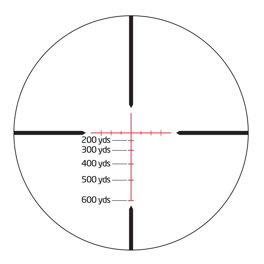 Athlon Midas HMR HD 2,5-15x50 SF SFP MOA Belyst Kikarsikte