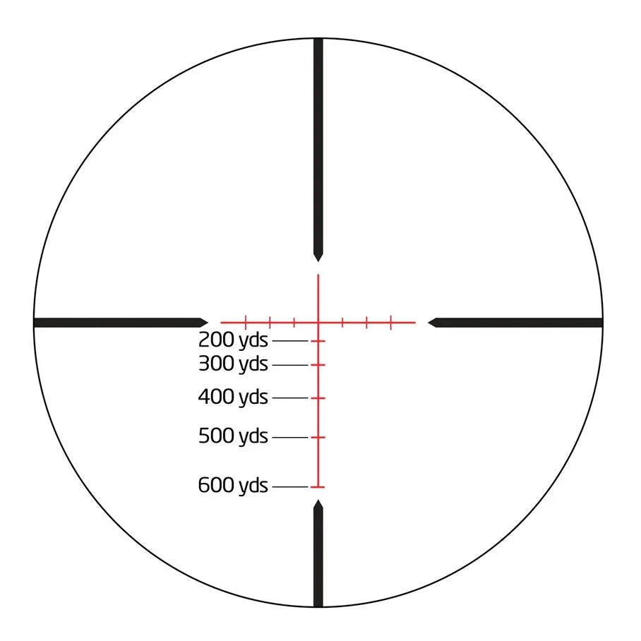 Athlon Midas HMR HD 2,5-15x50 SF SFP MOA Belyst Kikarsikte - Nordic Aim AB