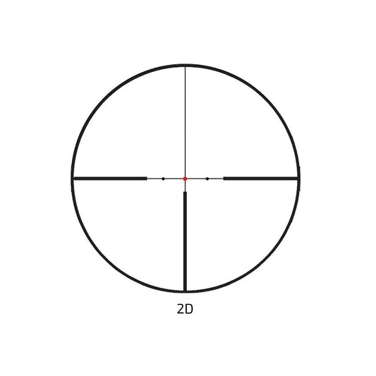 Delta Optical Titanium HD 2,5-15x56 SF belyst kikarsikte