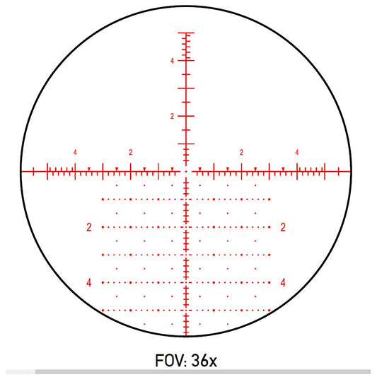 Element Optics Theos 6-36x56 sedd från sidan