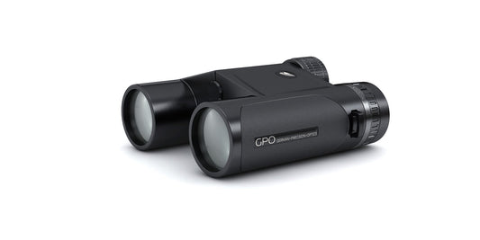 GPO Rangeguide 3000 10x32 kikare med avståndsmätare, produktbild 2