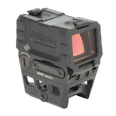 HOLOSUN AEMS, 7075 Aluminum/Solar/Circle Dot/Red