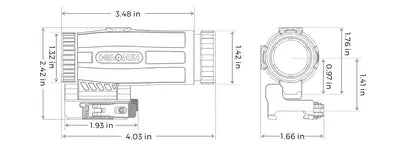 HOLOSUN HM, 3x Mangifier/Flip & QD mount