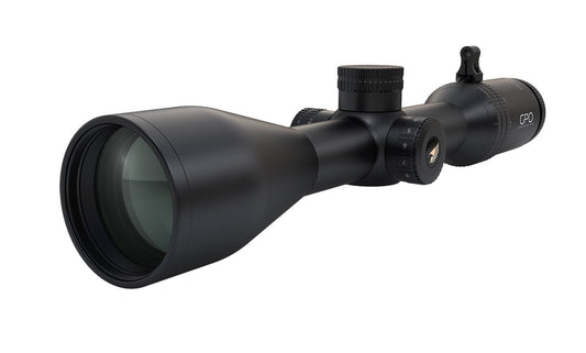 GPO Spectra 6x 2-12x50i kikarsikte sedd snett framifrån