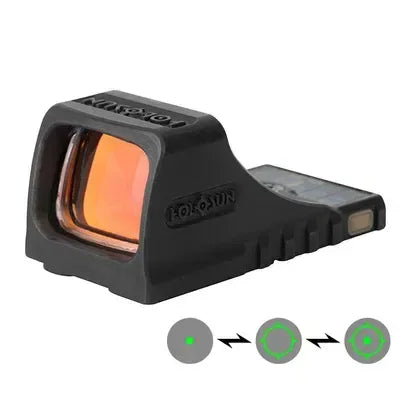 HOLOSUN SCS, Aluminum/Solar/Circle Dot/Green/P10 - Nordic Aim AB