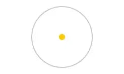 HOLOSUN 403, Gold Circle Dot/Rotary Switch