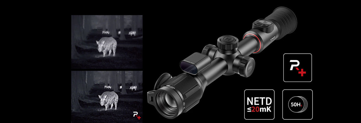 Nocpix BOLT värmesikte, termisk sensor 384 vs 640