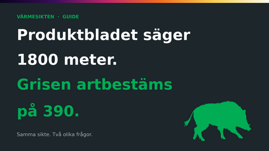Detektionsavstånd