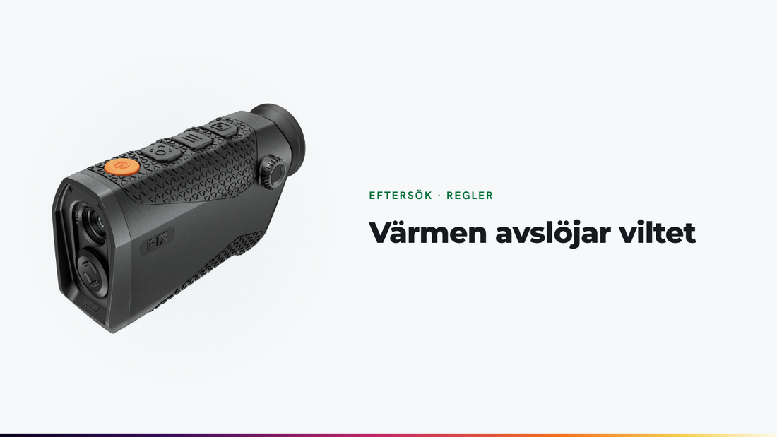 Eftersök med värmekikare: så hittar du viltet, och det här säger lagen