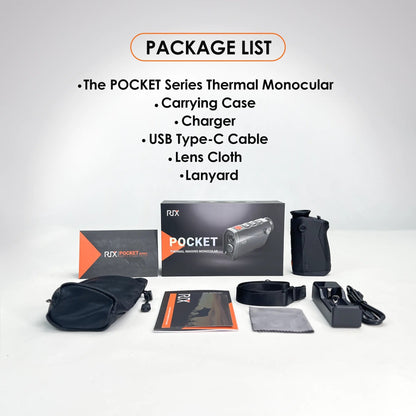 RIX Pocket K2 256 × 192 9mm Termisk monokikare