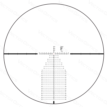 Vector Optics Continental x6 4-24x56 VEC-MBR HD FFP Scope