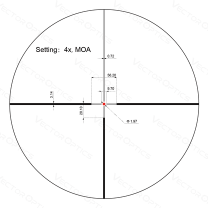 Vector Optics Continental x8 1-8x24 ED SFP Hunting Scope