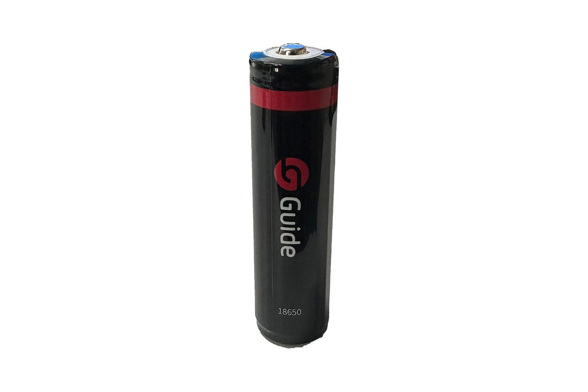 Guide 18650 batteri