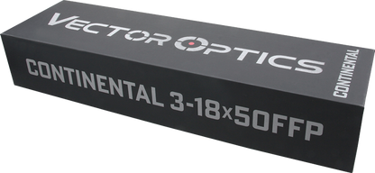 Vector Optics Continental x6 3-18x50 VCT-34FFP HD FFP Scope