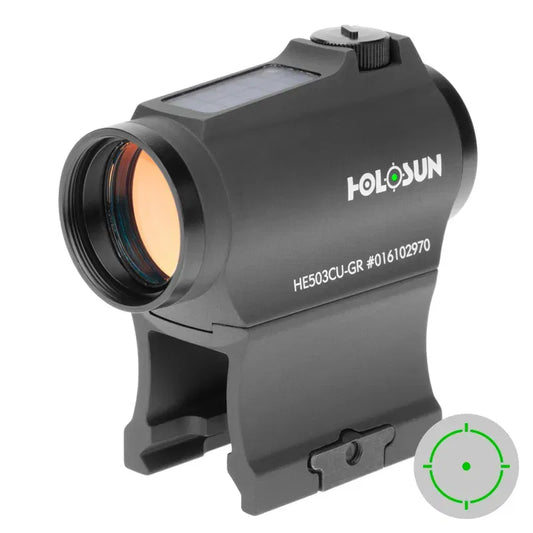 HOLOSUN HS503CU RD, Red Circle Dot/Solar Panel