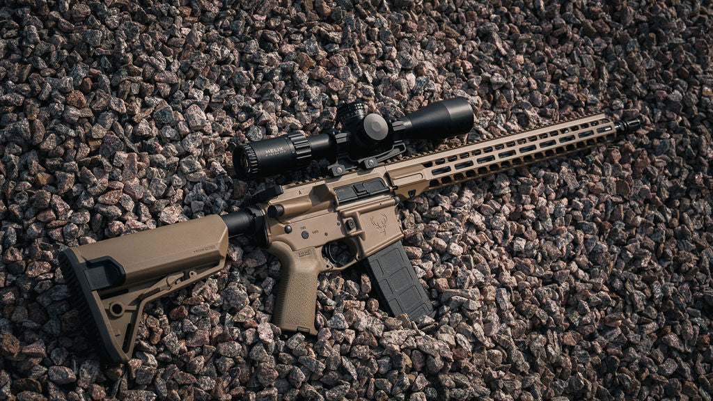 Element Optics Helix Gen2 4-16x44 monterat på studsare