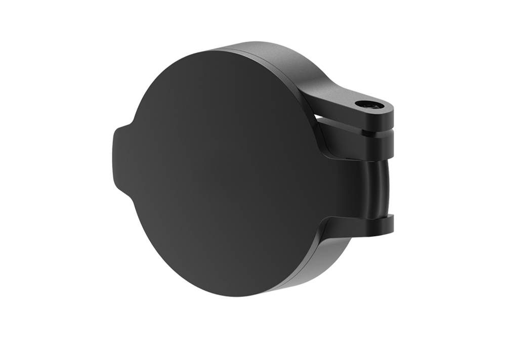 Telson 46 mm okularskydd, uppfällbart i aluminium