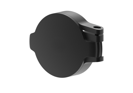 Telson 46 mm okularskydd, uppfällbart i aluminium