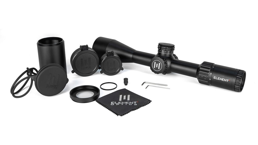 Element Optics Helix Gen2 6-24x50 FFP sedd från sidan