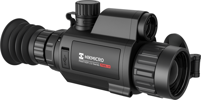 Hikmicro Panther PQ35L 2.0 Thermal Image Scope har en 640 × 512 termisk detektor och 1024 × 768 OLED-monitor. Hög värmekänslighet säkerställer perfekt detaljigenkänning även under de svåraste väderförhållanden när objektet och bakgrunden har minimal temperaturskillnad. Kikaren används främst för scenarier som vandring