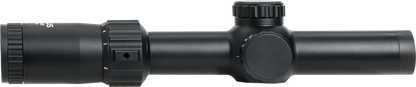 Kikarsikte utformat för skyttar som kräver mångsidighet och precision. Focus Insight 1-6x24 är utformat för jakt där snabb målupptäckt och ett brett synfält gör skyttet enklare. Kikarsiktet ger bra optisk prestanda i ett kompakt och robust paket.